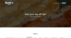Desktop Screenshot of hanks-express.com